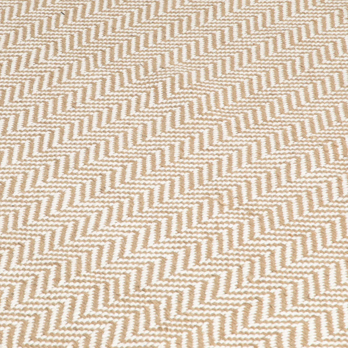 Zig Zag Jute & Cotton Rug (3 Sizes)