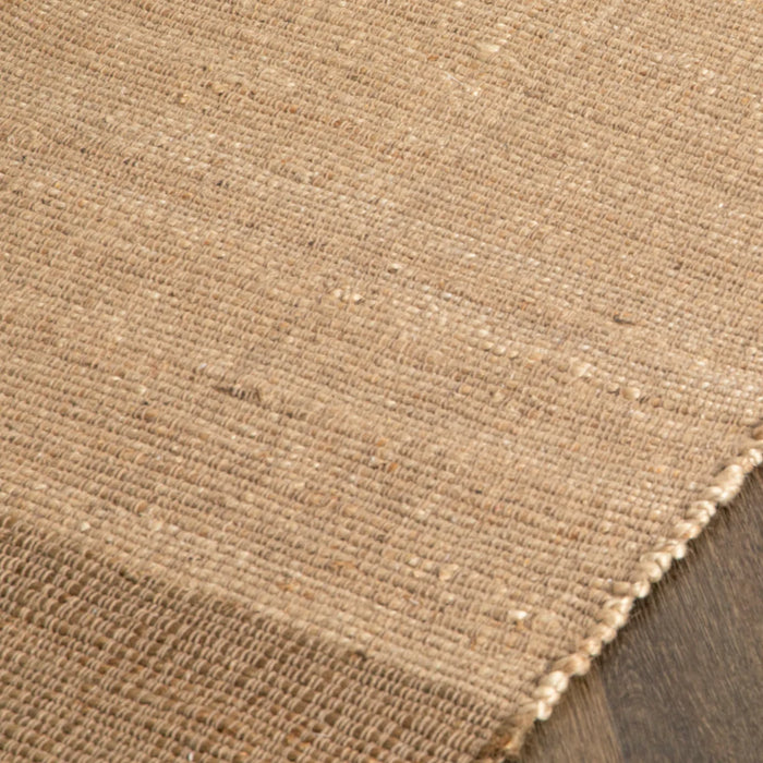 Natural Tones Jute & Cotton Runner Rug (60 x 230cm)