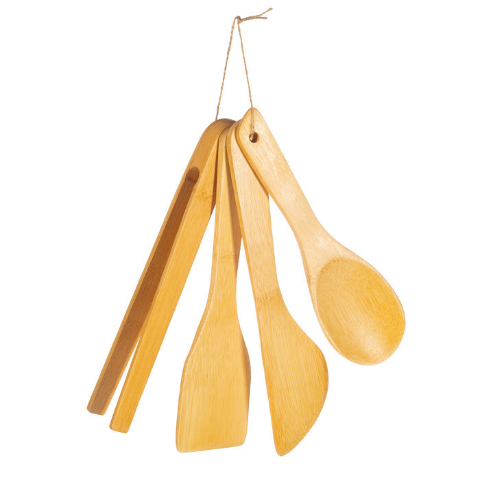 Bamboo Kitchen Utensils Set