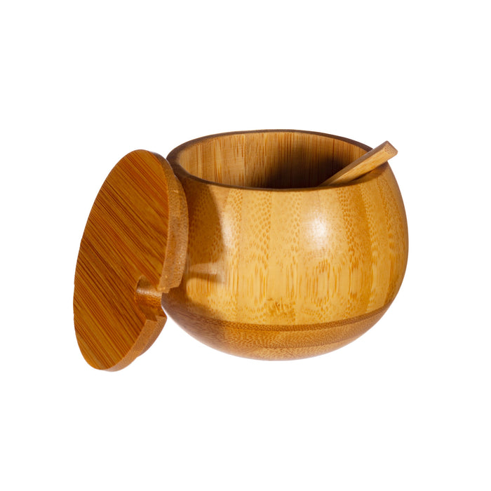 Bamboo Spice Jar With Spoon