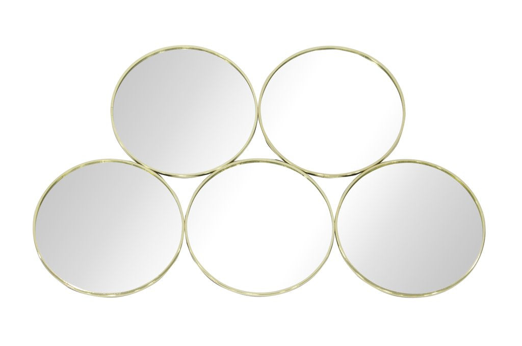 Circles Art Wall Mirror - Modern Home Interiors