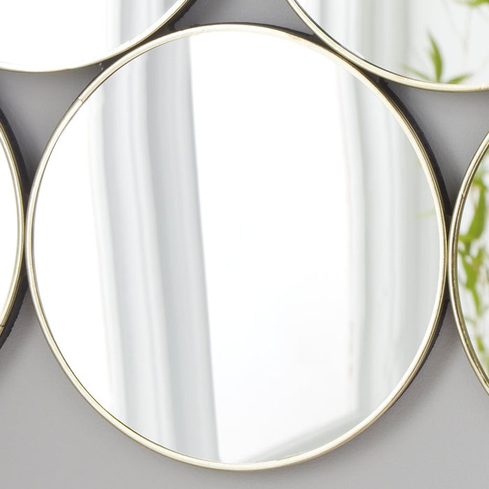 Circles Art Wall Mirror - Modern Home Interiors