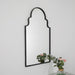 Roman Window Mirror - Black - Modern Home Interiors