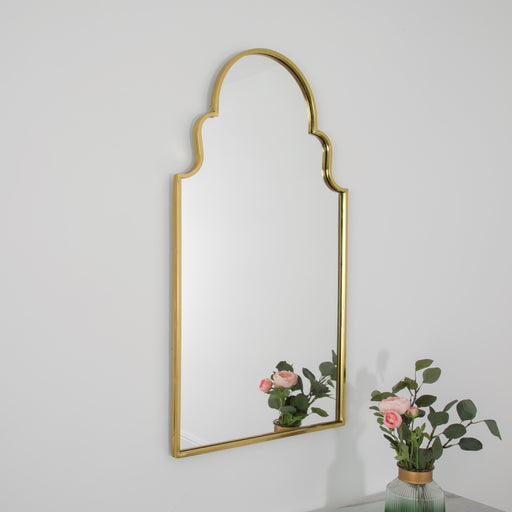 Roman Window Mirror - Gold - Modern Home Interiors