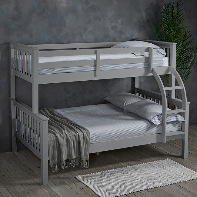 Otto Trio Bunk Bed - Grey