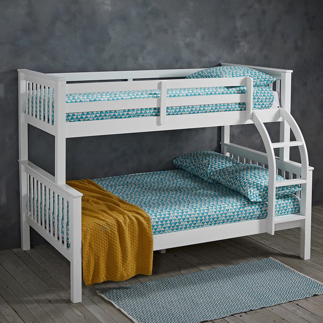 Otto Trio Bunk Bed - White