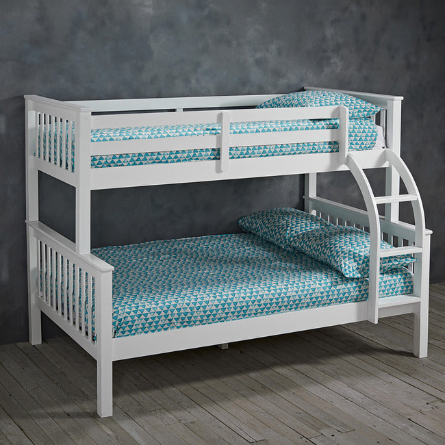 Otto Trio Bunk Bed - White