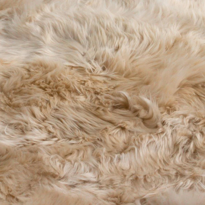 Grey Sheepskin Rug XXL Hypoallergenic Durable All Season Use