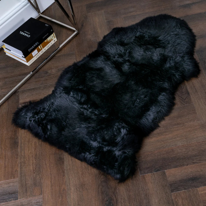 Grey Sheepskin Rug XXL Hypoallergenic Durable All Season Use