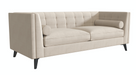 Bespoke Miami Velvet and Chrome Luxe Sofa Collection - All Options - Modern Home Interiors