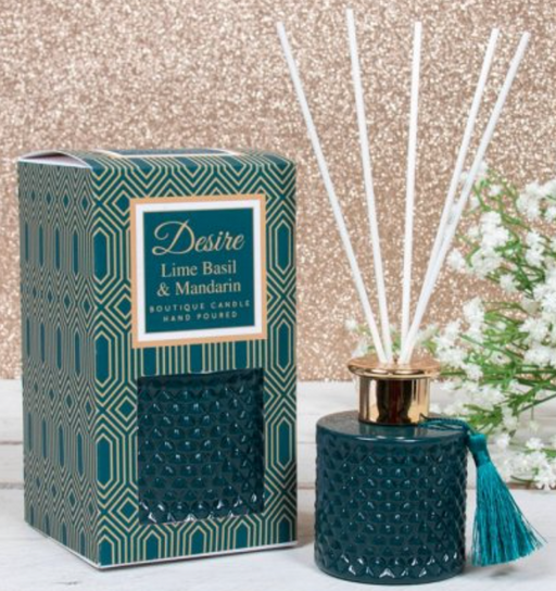 Lime Basil & Mandarin Desire Diffuser with Gift Box - 100ml - Modern Home Interiors