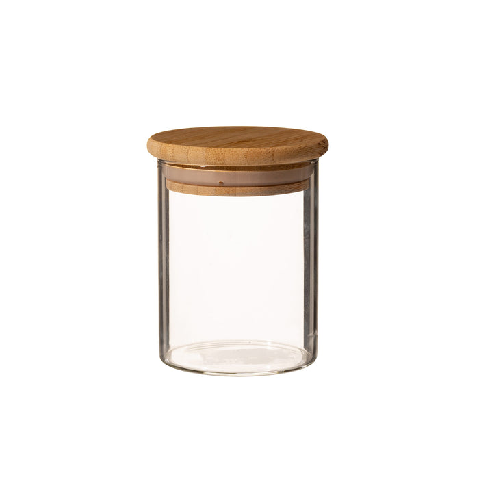 Storage Jar With Bamboo Lid - 4 Sizes Available