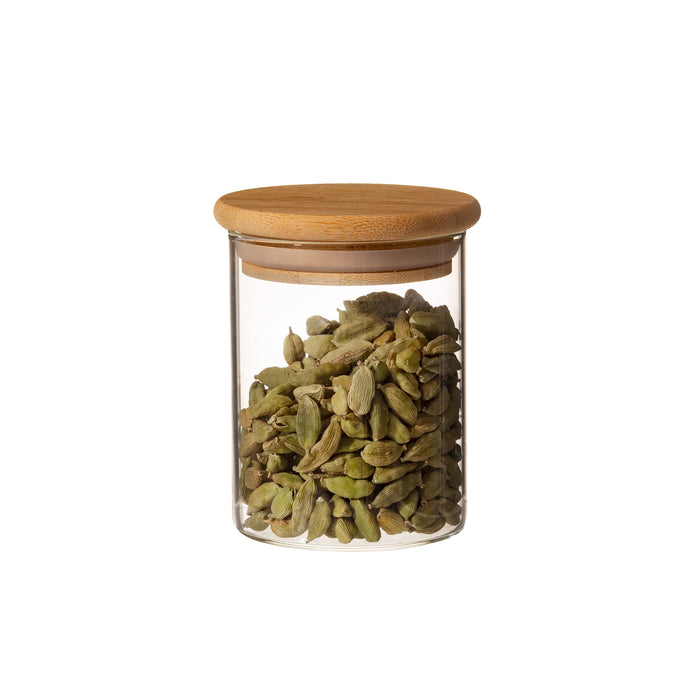 Storage Jar With Bamboo Lid - 4 Sizes Available