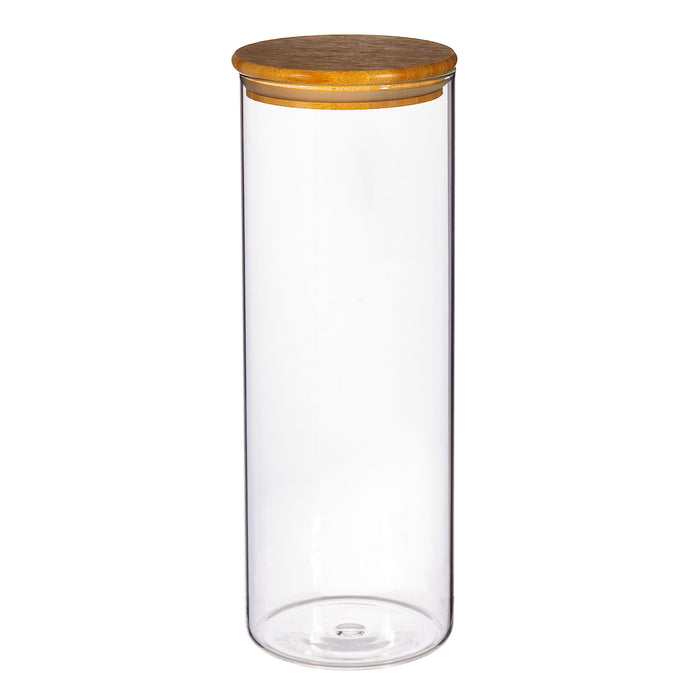 Storage Jar With Bamboo Lid - 4 Sizes Available