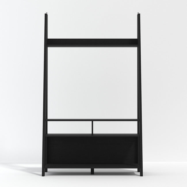 Tiva Ladder TV Unit Entertainment Stand Black