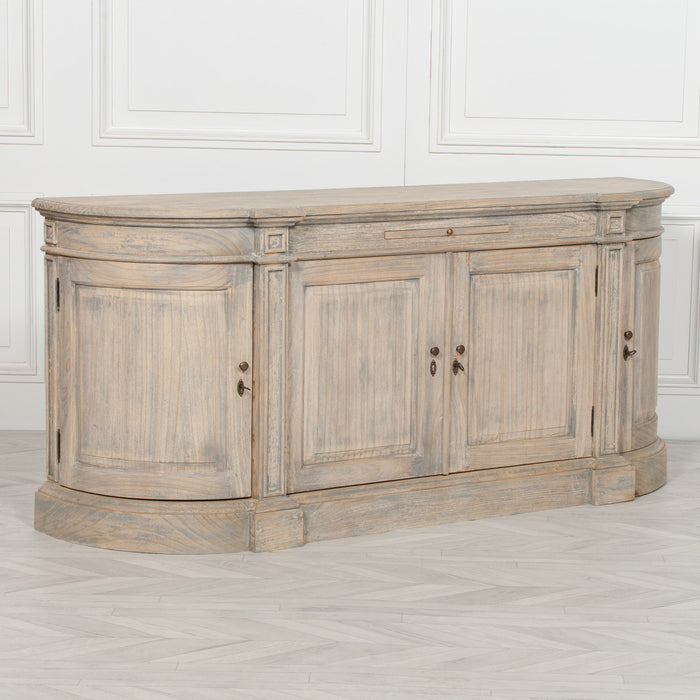 Rustic Wooden Large Buffet Sideboard