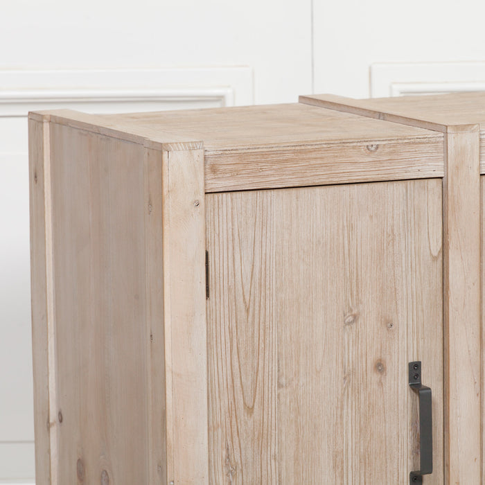 Rustic 2 Door Side Cupboard Sideboard