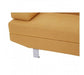 Hanover Large Ochre Linen Sofa - Modern Home Interiors