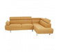 Hanover Large Ochre Linen Sofa - Modern Home Interiors