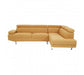 Hanover Large Ochre Linen Sofa - Modern Home Interiors