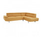 Hanover Large Ochre Linen Sofa - Modern Home Interiors