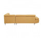 Hanover Large Ochre Linen Sofa - Modern Home Interiors