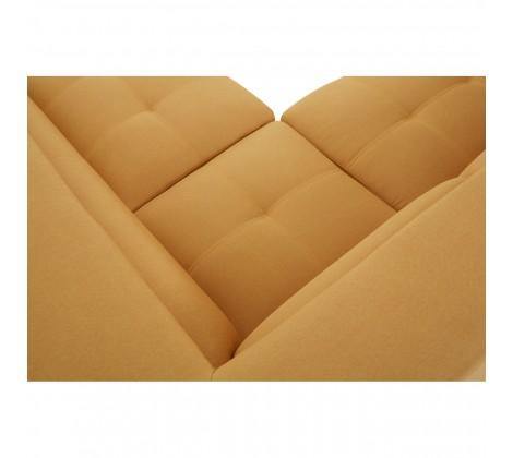 Hanover Large Ochre Linen Sofa - Modern Home Interiors