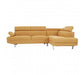 Hanover Large Ochre Linen Sofa - Modern Home Interiors