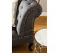 Regents Park Chaise Longue - Grey - Modern Home Interiors