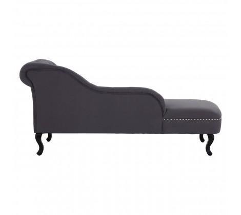 Regents Park Chaise Longue - Grey - Modern Home Interiors