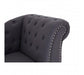 Regents Park Chaise Longue - Grey - Modern Home Interiors