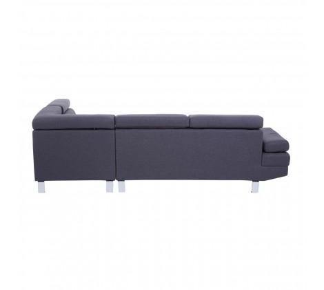 Hanover Large Grey Linen Sofa - Modern Home Interiors