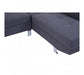 Hanover Large Grey Linen Sofa - Modern Home Interiors