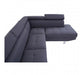 Hanover Large Grey Linen Sofa - Modern Home Interiors