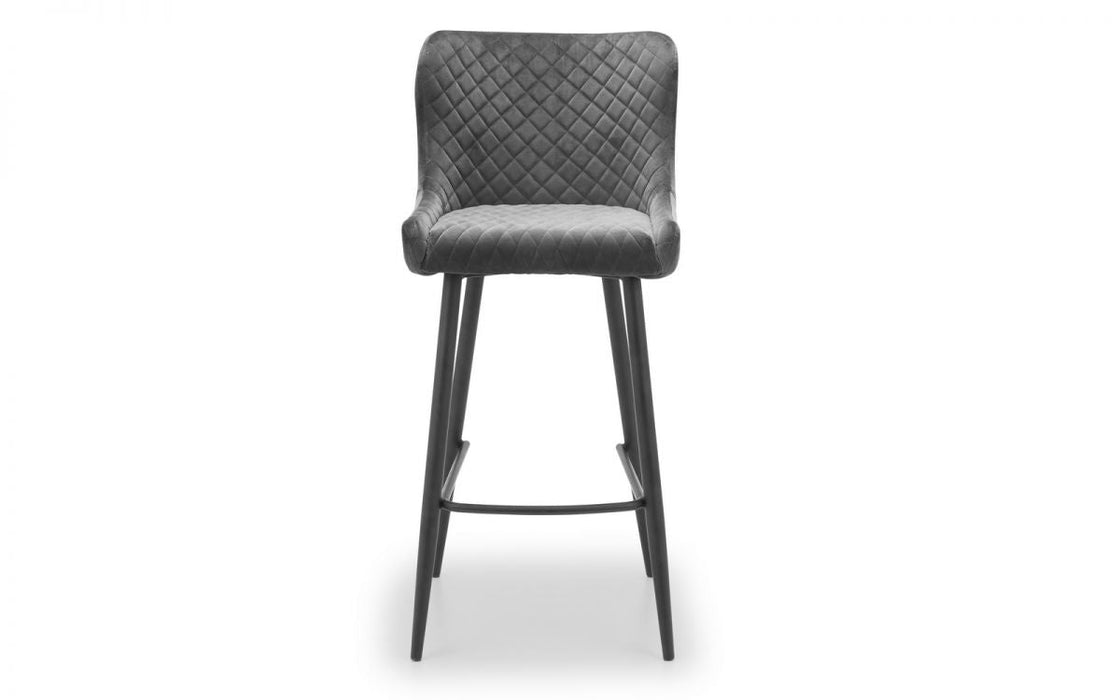 Luxe Bar Stool - Grey