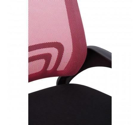 Pink Home Office Chair With Black Armrest - Modern Home Interiors