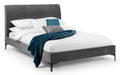 Sanderson Diamond Quilted Velvet Bed Frame - Modern Home Interiors