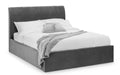 Sanderson Diamond Quilted Velvet Ottoman Bed - Modern Home Interiors